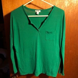 Green long sleeve